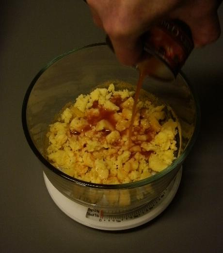 Image of liquid portion added